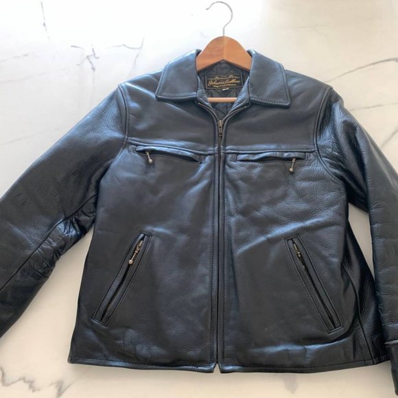 Johnson Leathers Motorcycle Jacket (women's small) - Picture 1 of 3